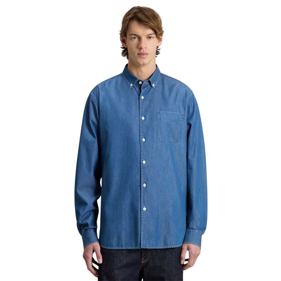 Camicia in puro cotone da uomo Woolrich | CFWOSI01663501